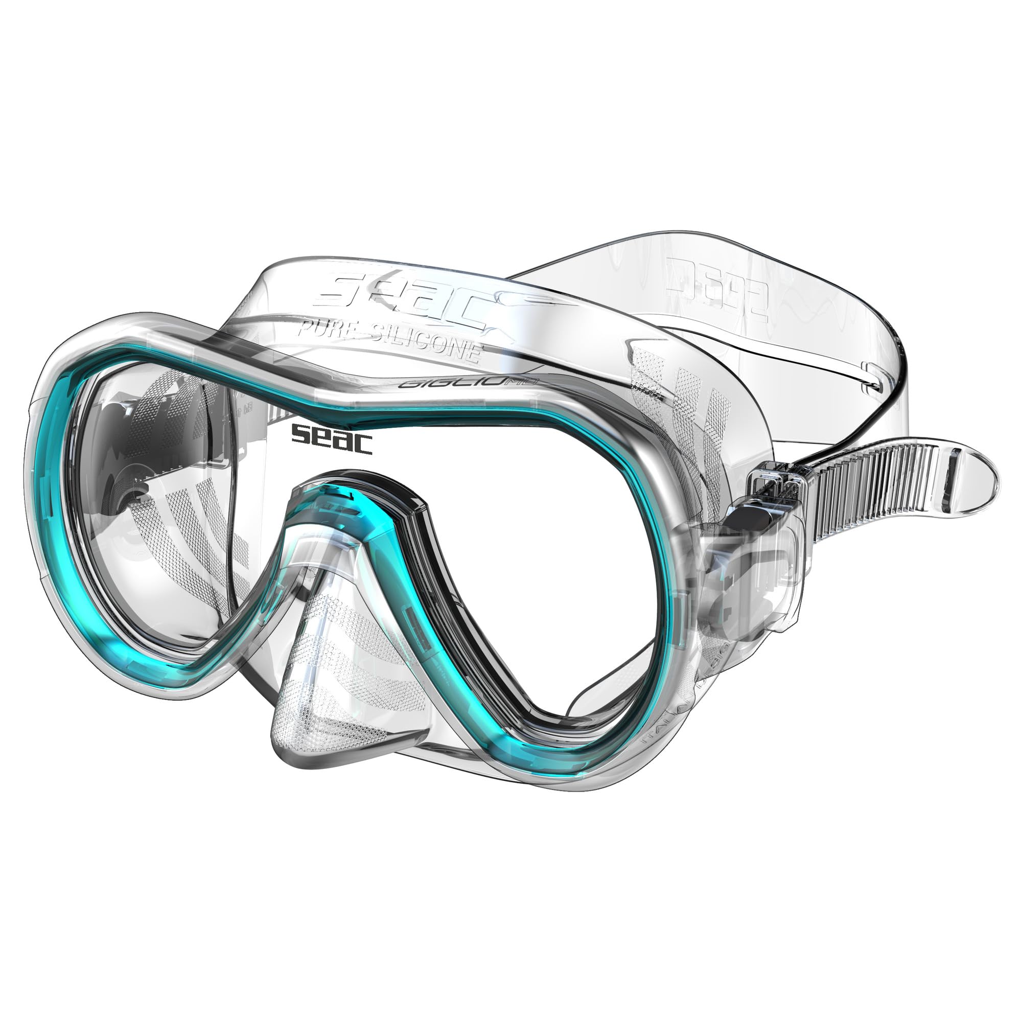 SEAC Giglio, Snorkelling and Scuba Diving Mask for Adults and Younger Divers