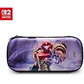 PowerA Slim Case for Nintendo Switch 2 - Metroid Prime 4: Beyond, Officially Licensed, Protective Case, Holds 10 Game Cards, Padded Screen Protector, Built-in Play Stand