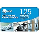At&t Prepaid Phone Card - 125 Min.