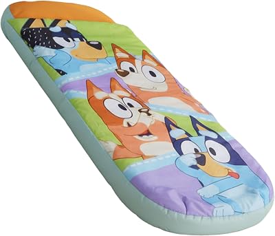 Bluey ReadyBed Kids Airbed and Sleeping Bag In One Inflatable Mattress