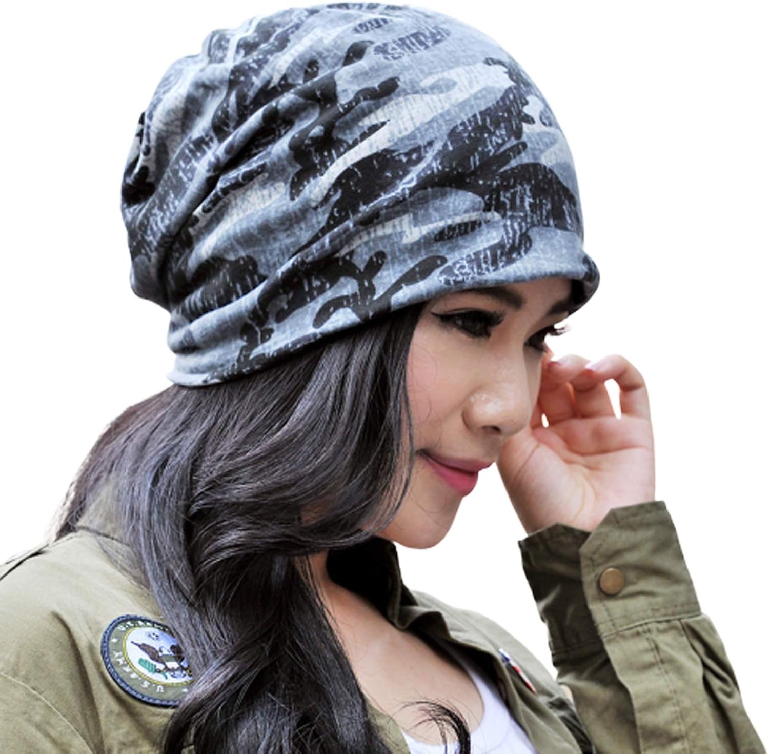 Cotton Fashion Beanies Chemo Caps Cancer Headwear Skull Cap Knitted hat Scarf for Women (2pack-d) at  Women’s Clothing store