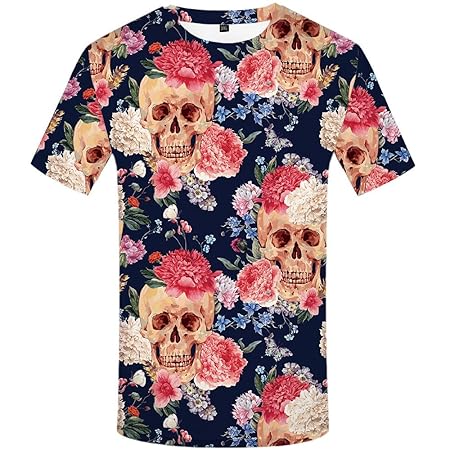 t shirt fiori uomo