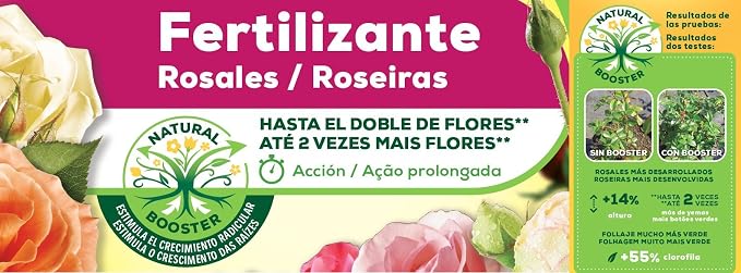 Solabiol - Fertilizante Rosales, 750 g: Amazon.es: Jardín