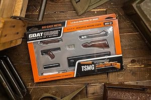 GOAT GUNS GoatGuns Miniature M1A1 Model TSMG | 1:3 Scale Diecast Metal Build kit