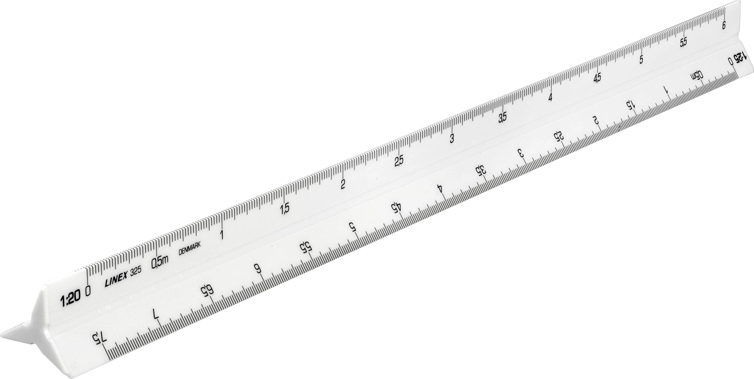 Linex - College TriScale Ruler 30cm, O325