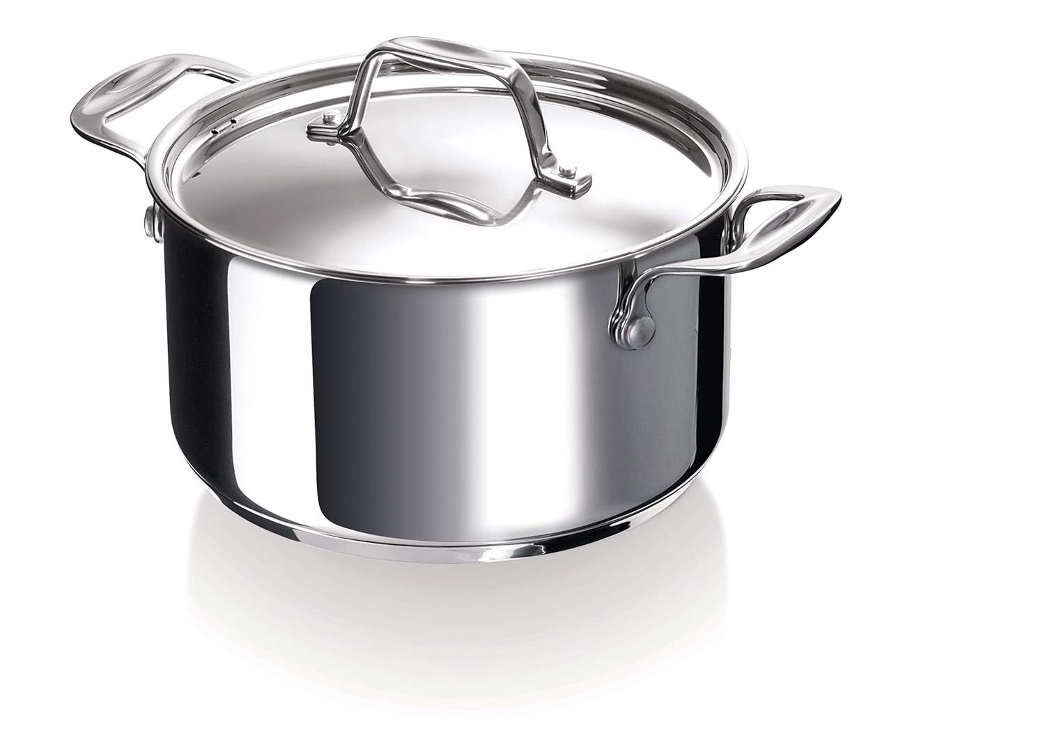 Beka Chef Stainless Steel Casserole with Lid 20 cm Amazon.co.uk