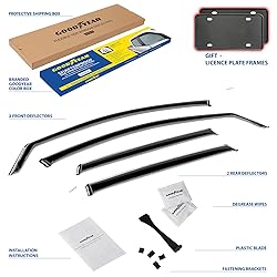 Goodyear Shatterproof in-Channel Window Deflectors