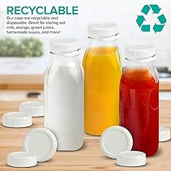 Replacement Caps for Stock Your Home Milk Bottles
