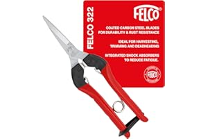 FELCO FELCO322 Model 322 Snips, Red