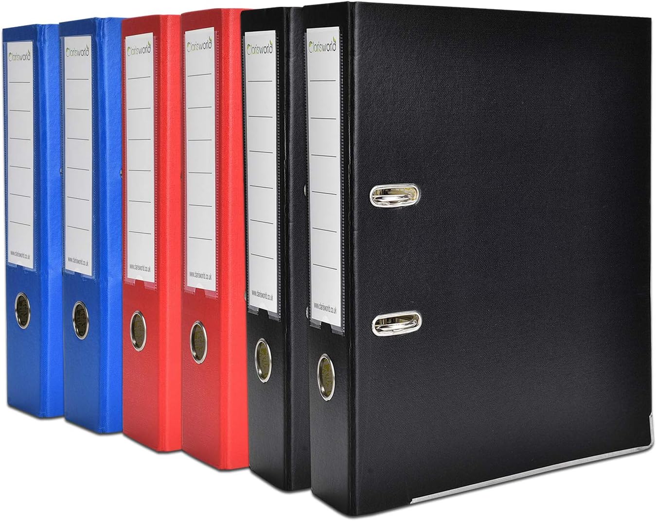 Clarisworld Lever Arch Files A4 Size 2 Ring Sheets Holder, Folders