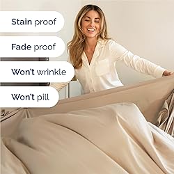 King Size 4 Piece Sheet Set - Comfy Breathable