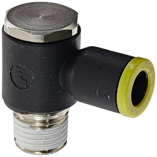 Legris 3018 08 13 Nylon & NickelPlated Brass PushtoConnect Fitting