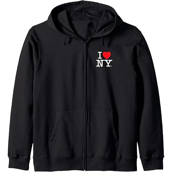 I LOVE NY！！ Amazon.com: I LOVE NY Classic Logo Zip Hoodie : Clothing, Shoes