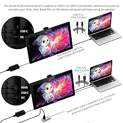 Drawing Tablet with Screen XPPen Artist 22 2nd
