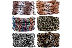 MOBEST Neck Gaiter Mask Face Scarf Bandana Tube Cover Headwear Balaclava Headband Headwrap for Men and Women