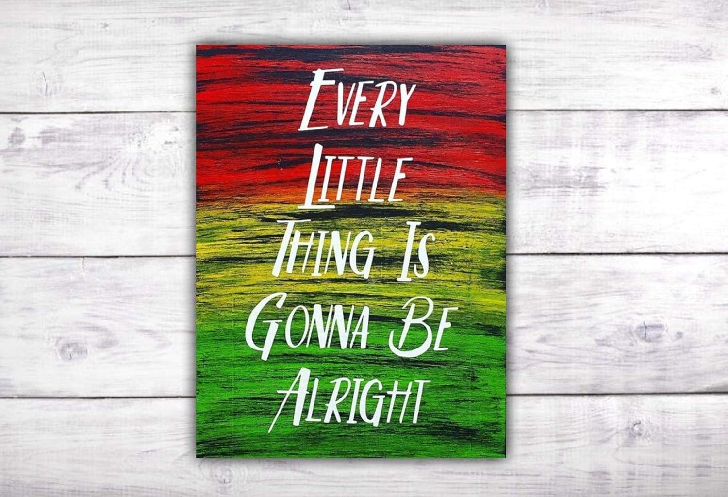 Amazon Com Every Little Thing Is Gonna Be Alright Bob Marley
