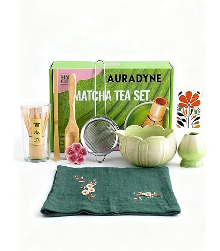 Amazon.com: ZENS Matcha Whisk Set, 6pcs Matcha Kit Set with Matcha