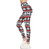 Century Star Women's Printed Yoga Leggings - High Waisted, Workout, Gym,Sports, Soft