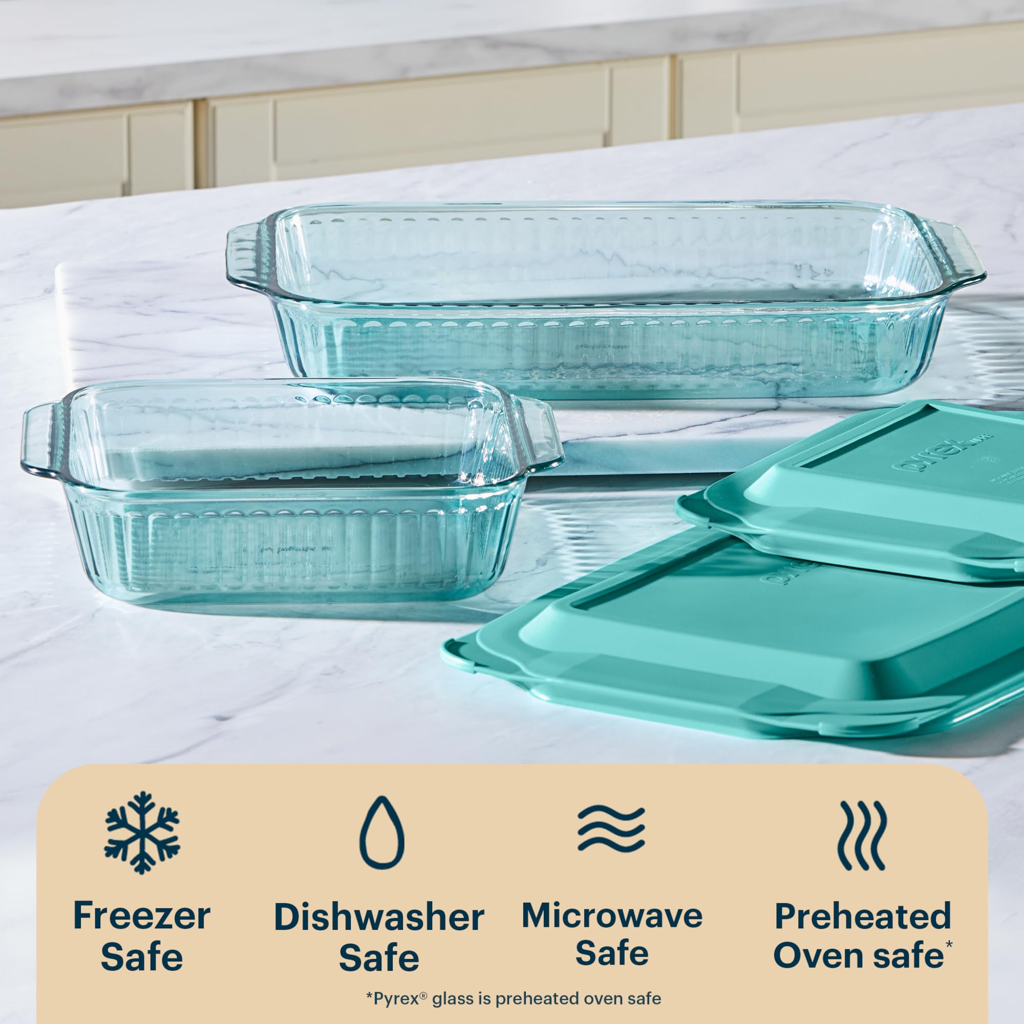 Pyrex Colors Tinted (9