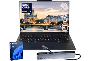 Lenovo ThinkPad X1 Carbon Gen 13 Business AI Laptop, Intel Core Ultra 7 255U, 14" FHD+ Touchscreen, 32GB DDR5, 1TB SSD, 1080p
