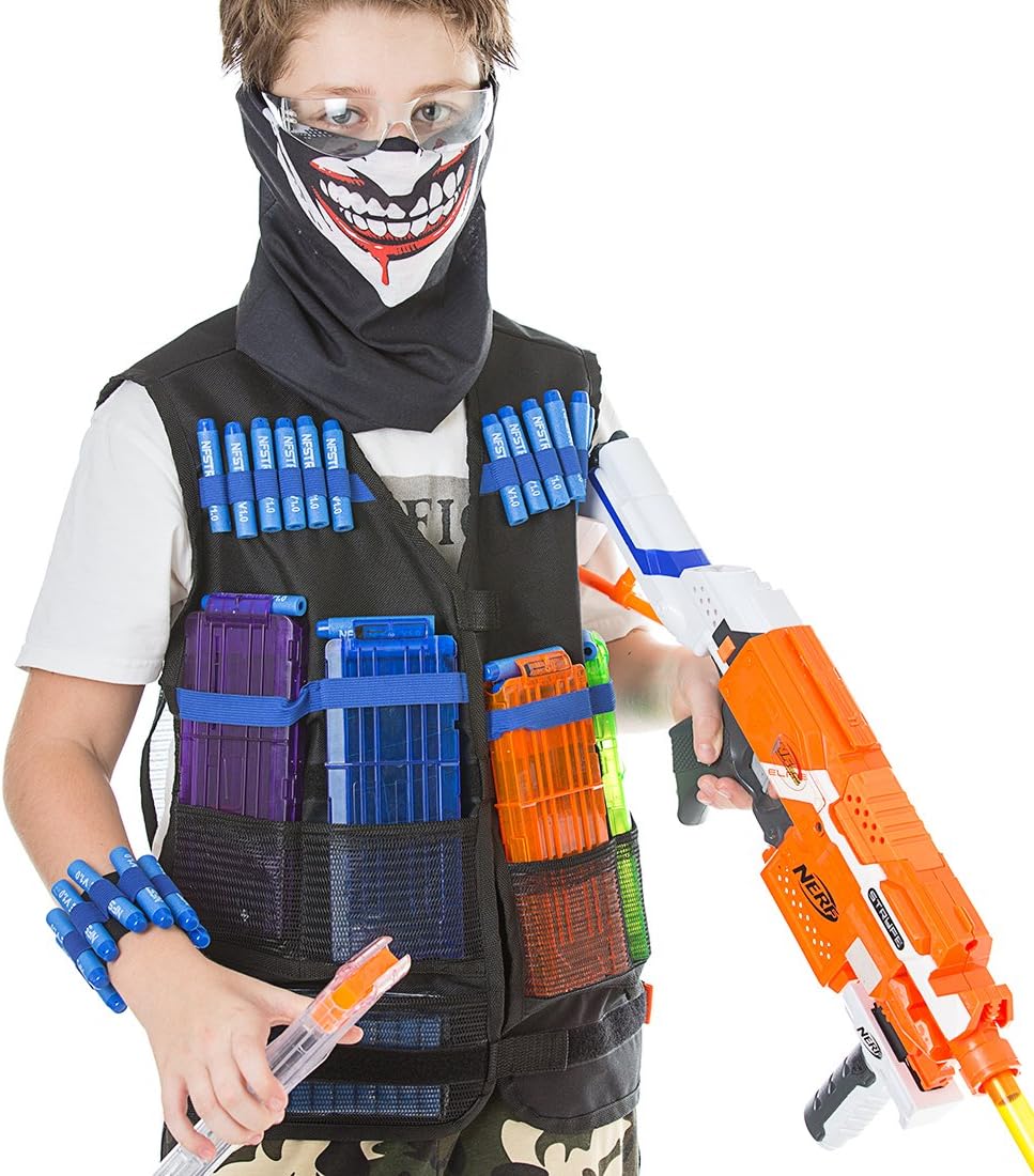 Juguete Chalecos Para Nerf Chaleco Táctico Disfraz Regalo