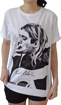 Kurt Cobain Rock Band T Shirt (Medium 