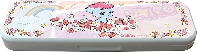 Amazon ユニコ 01 お花畑ユニコ グラフアート ペンケース アニメ 萌えグッズ 通販