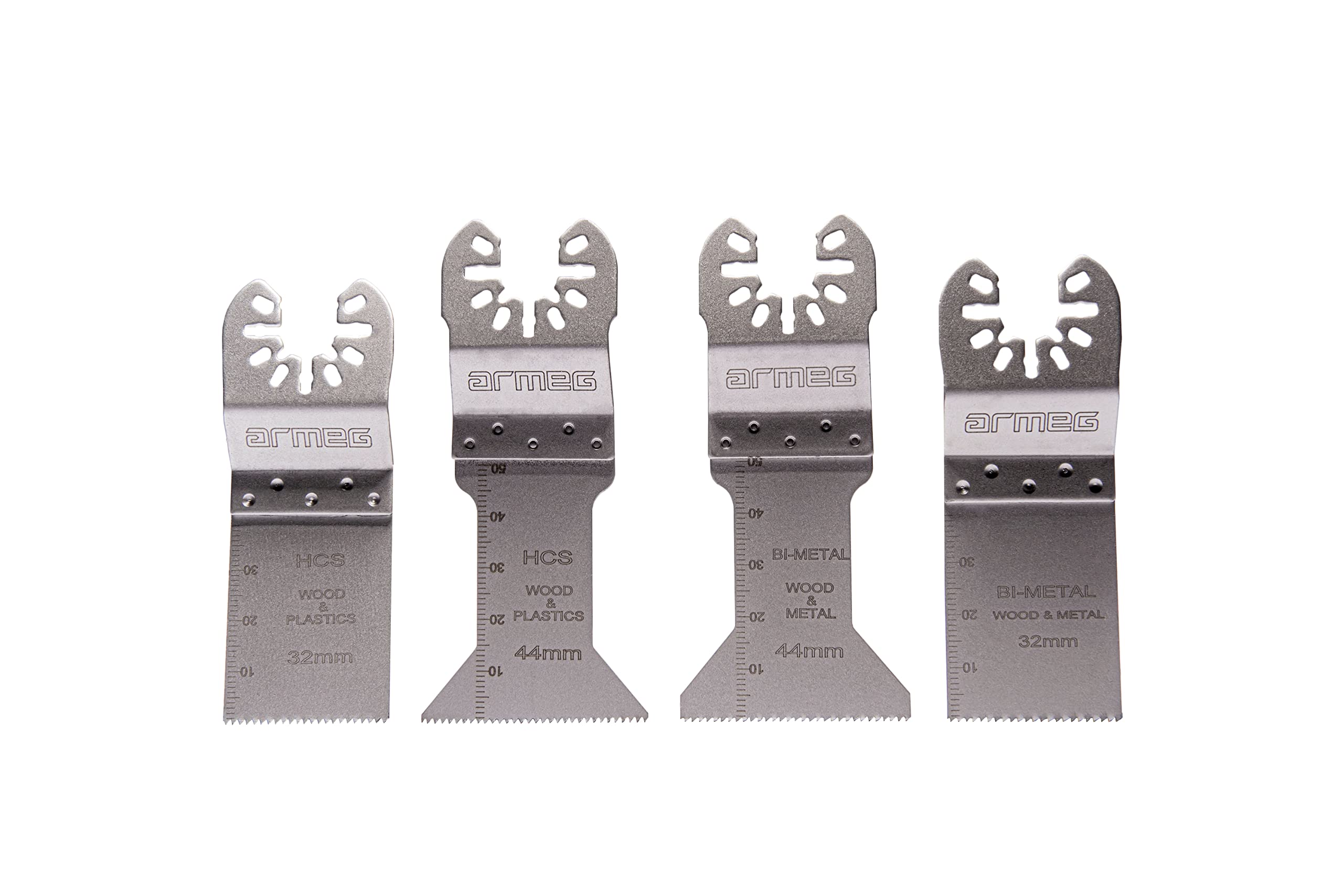 Armeg 4 Piece Multi-Tool Blade Set