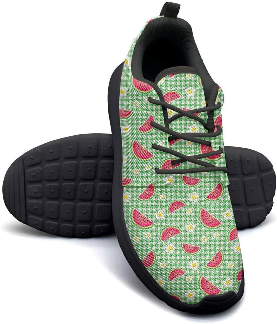 YSLC Seamless Watermelon Lightweight Running Shoes for Women Sneaker Athletic Shock Absorbing Shoes