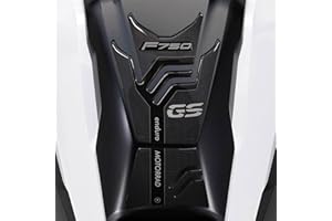 labelbike - 3D Resin Tank Pad Motorbike Sticker Tank Decoration and Protection Compatible with BMW F750 Gs 2018-2024
