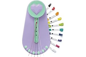 Choose Friendship, My Friendship Bracelet Maker® (New and Improved), an American Original | 20 Pre-Cut Threads - Up to 8 Bracelets | Craft Kit, Kids Jewelry-Making Kit, Gifts for Girls (Lime Rickey)