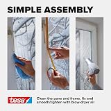 tesa UK Insulating Film for Windows Transparent 4m x 1.5m Thermo Cover view 6