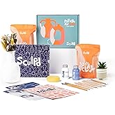 Sculpd - The Original Pottery Starter Kit - Complete Air Dry Clay Beginner Set for 2 Adults: Includes Sculpting Tools, Gloss 