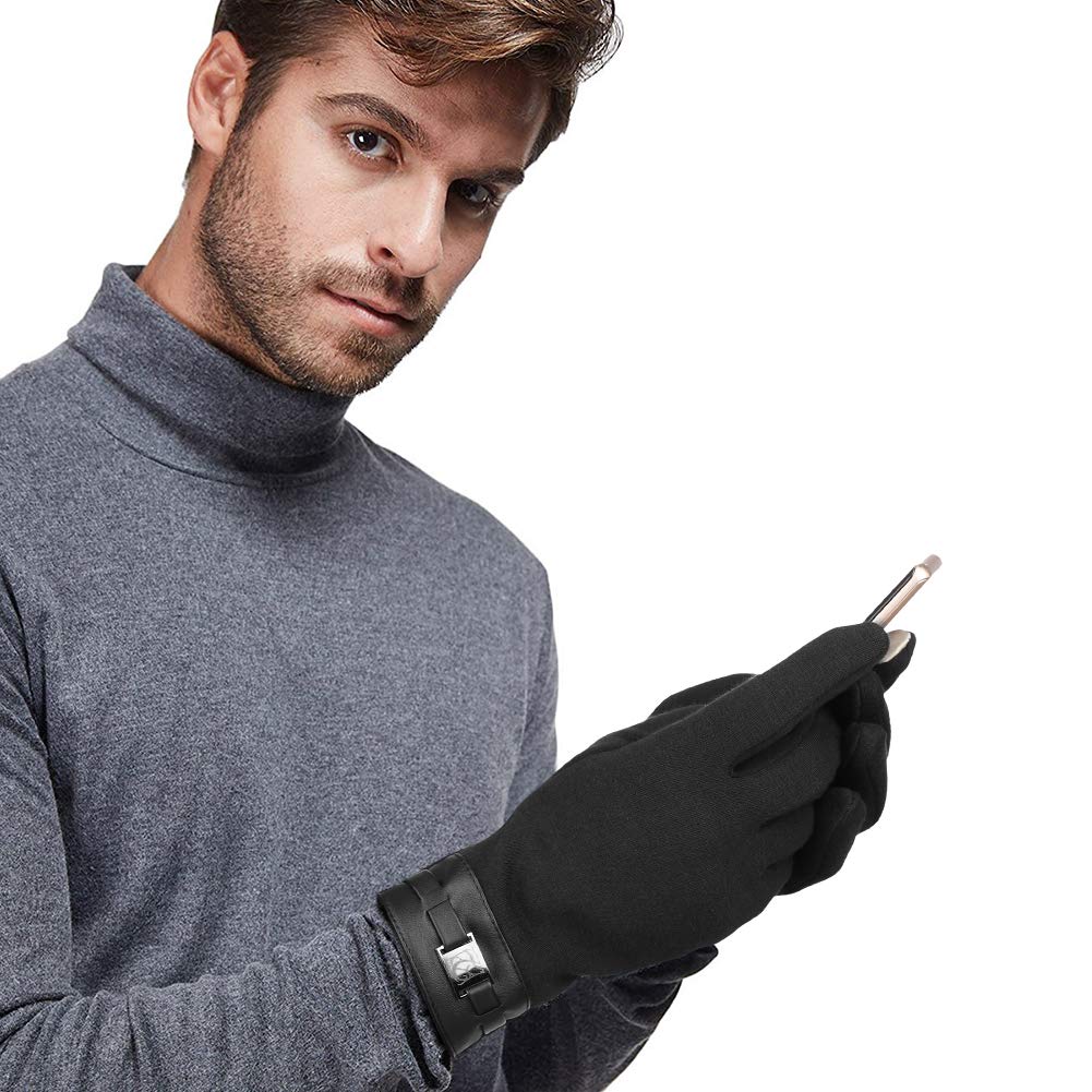 Vbiger Unisex Touch Screen Gloves Winter Texting Mittens Cold Weather Gloves