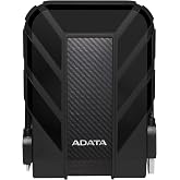 ADATA HD710 Pro - 2 TB External Hard Drive - Shockproof, Waterproof &amp; Dustproof - Durable Storage - For Gamers, Students &amp; Professionals - Mac, PC &amp; Linux Compatible - Black - AHD710P-2TU31-CBK