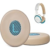 Ear Pads for Bose On-Ear 2 Headphones - GVOEARS Ear Cushions Replacement for Bose OE2 OE2i SoundTrue/SoundLink On-Ear Wireless Headphones (Khaki)