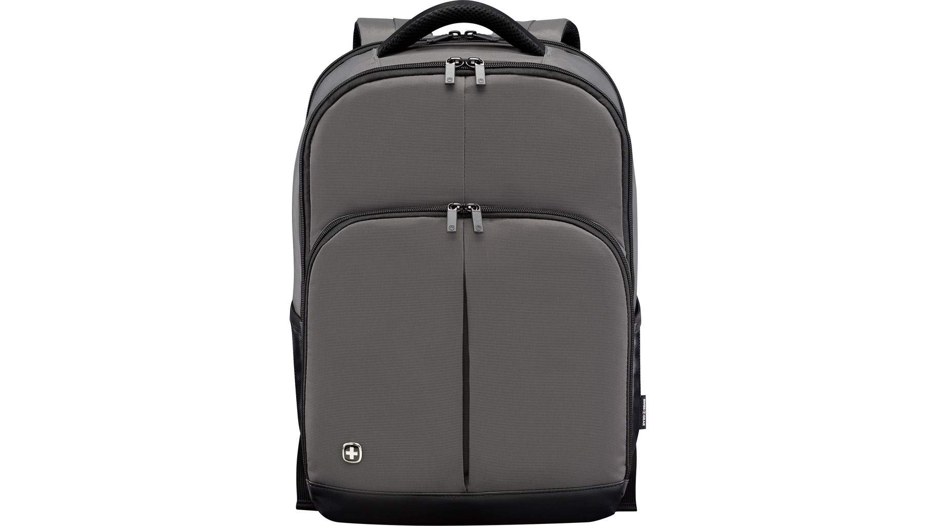 Wenger 601073 LINK 16" Laptop Backpack , Padded laptop compartment with iPad/Tablet / eReader Pocket in Grey {24 Litres}