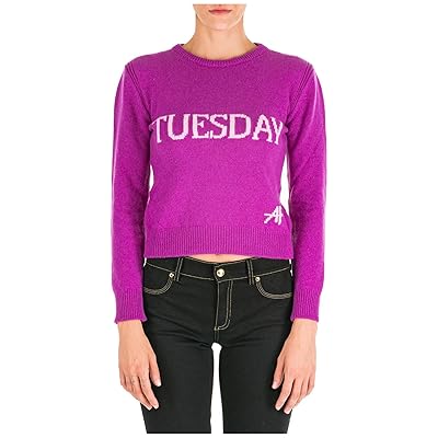Alberta Ferretti Women's Rainbow Week Tuesday Jumper Kuwait