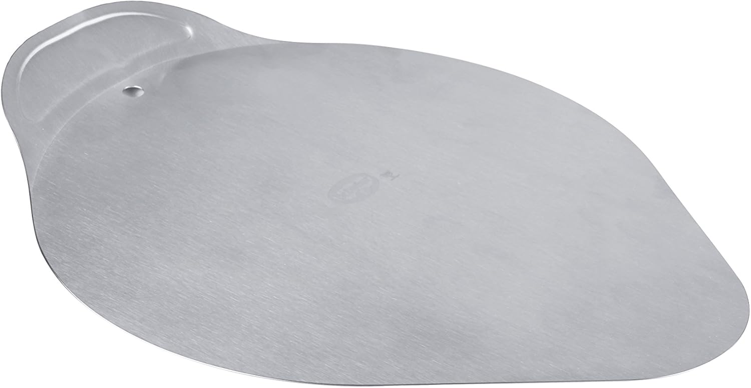 Dr. Oetker Tortenheber, Tortenretter aus Edelstahl, Kuchenheber mit praktischem Griff, rostfreies Tortenhebeblech (Kuchenretter: ca 36x28 cm), Menge: 1 Stück