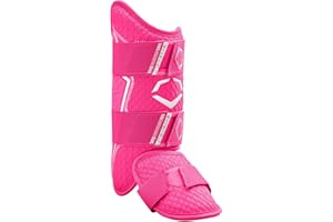 EvoShield Pro-SRZ 2.0 Batter's Leg Guard - Pink, Right-Handed Hitter