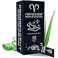 Promescent Flushable Wipes for Adults, Personal Cleansing Hygienic Wet Wipes for Men and Feminine Use - Infused with Aloe Ver