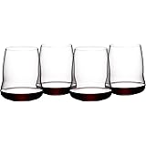 Riedel Stemless Wings Cabernet Sauvignon Wine Glass, Set of 4, Clear