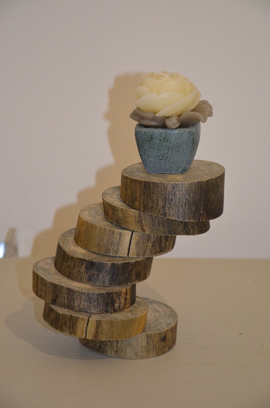 Candeliere - Stile gotico - Ottone - Seconda metà del 19