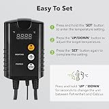 HBN Durable Seedling Heat Mat with Digital Thermostat Combo Set 17.5W view 6