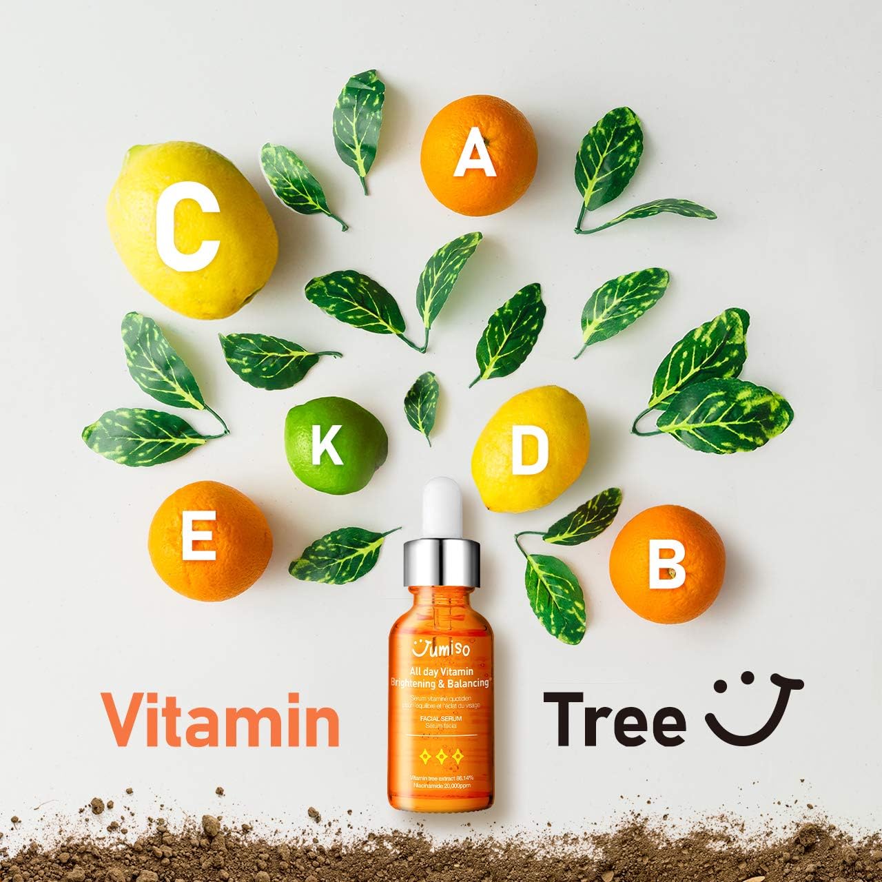 Jumiso Vitamin serum & Hyaluronic Acid for face All day Brightening & Balancing Anti-aging and wrinkle ingredients. Suitable for Derma Roller - Image 4