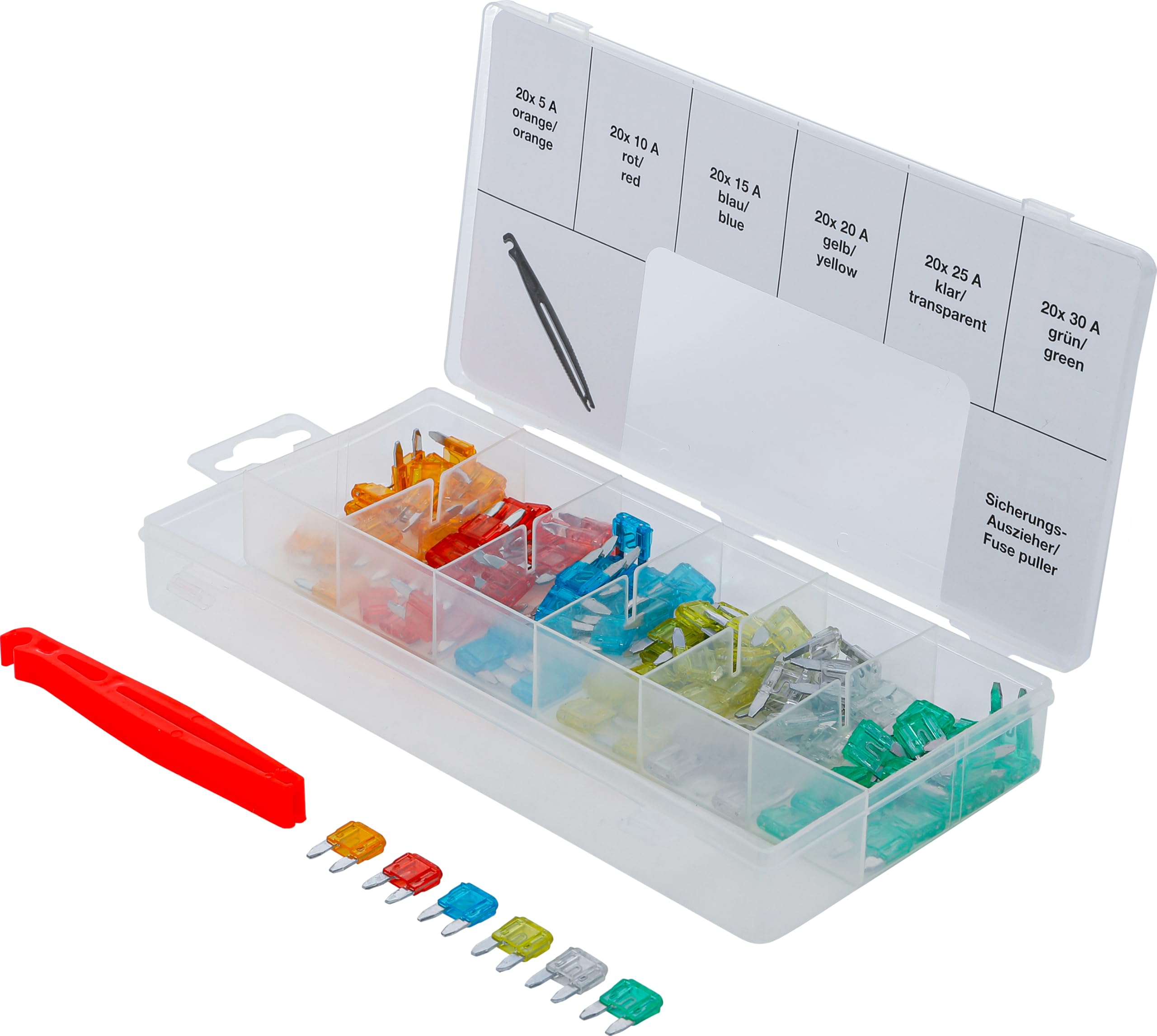 BGS 8109 | Car Fuse Assortment | MINI | 121 pcs.