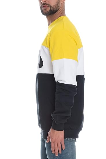 Fila Straight Blocked Crew Sweat, Sweatshirt