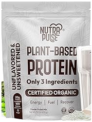 NUTRAPULSE Organic Vegan Protein Powder