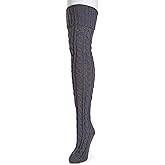 MUK LUKS womens Cable Knit