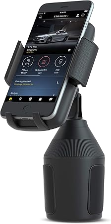 Amazon Ocaatech スマホ用車載ホルダー ドリンク式携帯ホルダー スマホホルダー スタンド携帯ホルダー 柔軟なアーム 取り付け簡単 360度回転可能 片手操作 多機種対応 ブラック 携帯電話ホルダー 車 バイク